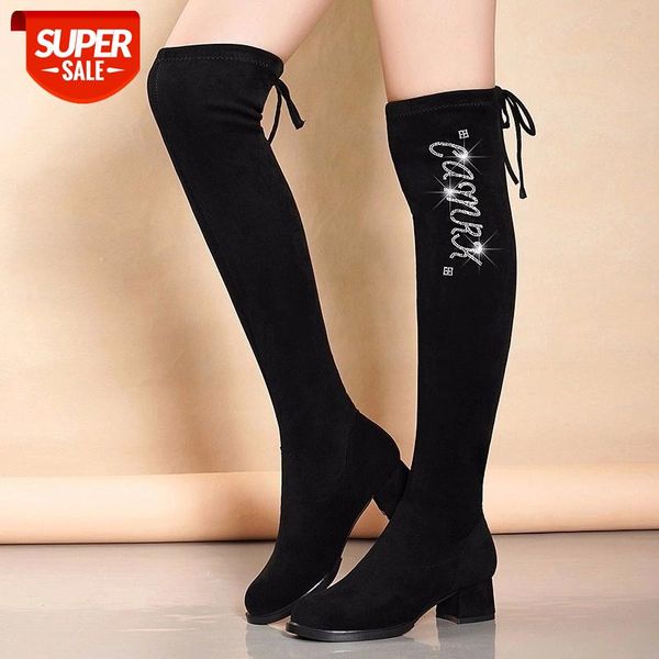 lucyever shiny font rhinestone women's winter high boots black stretch mid heels over the knee boots woman long warm shoes lady #zp4w
lucyever shiny font rhinestone women's winter high boots black stretch mid heels over the knee boots woman long warm shoes lady #zp4w