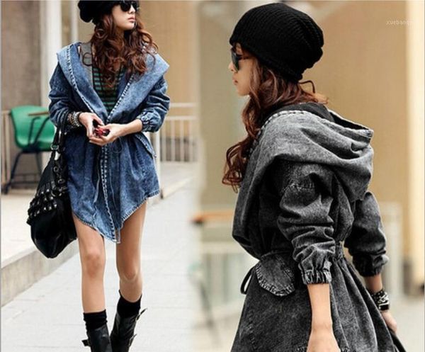 denim trench coat for women autumn loose long coat womentdouble-breasted loose jeans trench windbreaker manteau femme1, Tan;black
denim trench coat for women autumn loose long coat womentdouble-breasted loose jeans trench windbreaker manteau femme1, Tan;black