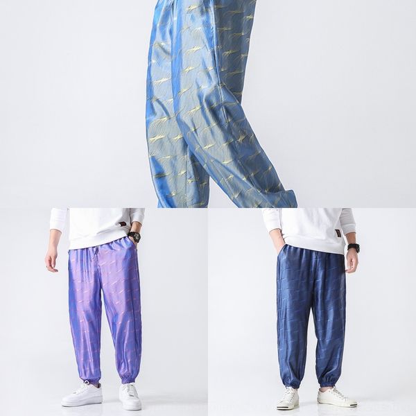 37mgf new gradient bright nine point pants autumn 2020trendy men's all over loose drawstring leggings nine casual in casual pants xivwz, Blue
37mgf new gradient bright nine point pants autumn 2020trendy men's all over loose drawstring leggings nine casual in casual pants xivwz, Blue