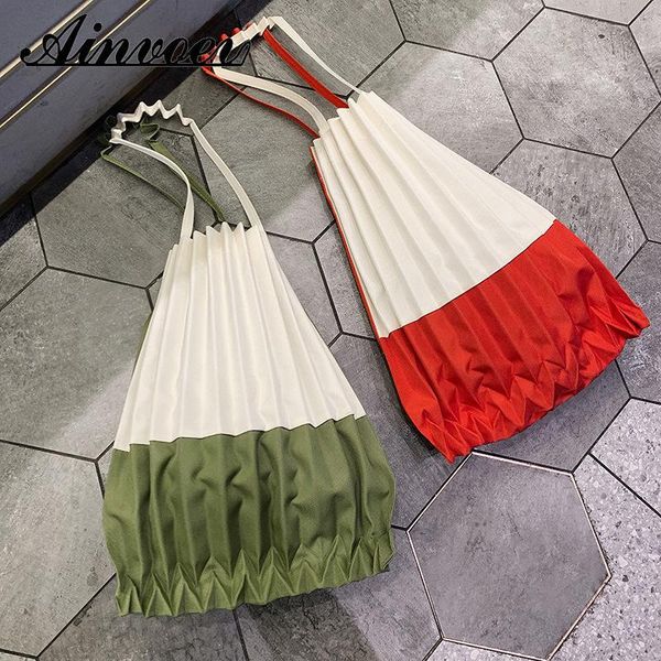 ainvoev women simple ladies fashion canvas handbags pleated panelled canvas shoulder bag well-designed shopping bag
ainvoev women simple ladies fashion canvas handbags pleated panelled canvas shoulder bag well-designed shopping bag