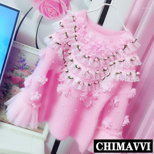 new fashion sweet mesh splicing pink flower pullover sweater women's long sleeve knitwear girl lady fairy knitted 1, White;black
new fashion sweet mesh splicing pink flower pullover sweater women's long sleeve knitwear girl lady fairy knitted 1, White;black