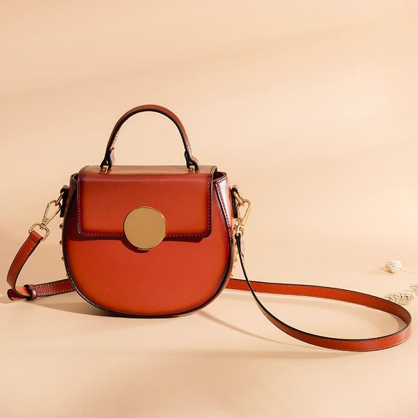 saddle handbag women handmade genuine leather shoulder bags 2020 fashion ladies office messenger bags cow skin round small bag
saddle handbag women handmade genuine leather shoulder bags 2020 fashion ladies office messenger bags cow skin round small bag