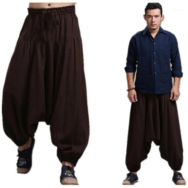 men's cotton linen cross-pants crotch pants,wide leg pants dancing harem pants pantskirt bloomers harem trousers,plus size m-5xl1, Black
men's cotton linen cross-pants crotch pants,wide leg pants dancing harem pants pantskirt bloomers harem trousers,plus size m-5xl1, Black