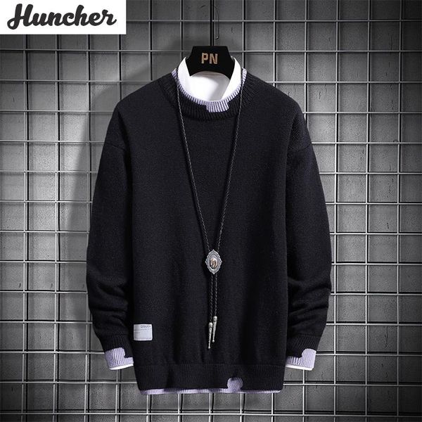 men's sweaters huncher mens pullover sweater men 2021 winter korean fashion solid casual jumper undefined oversized knitted black, White;black
men's sweaters huncher mens pullover sweater men 2021 winter korean fashion solid casual jumper undefined oversized knitted black, White;black
