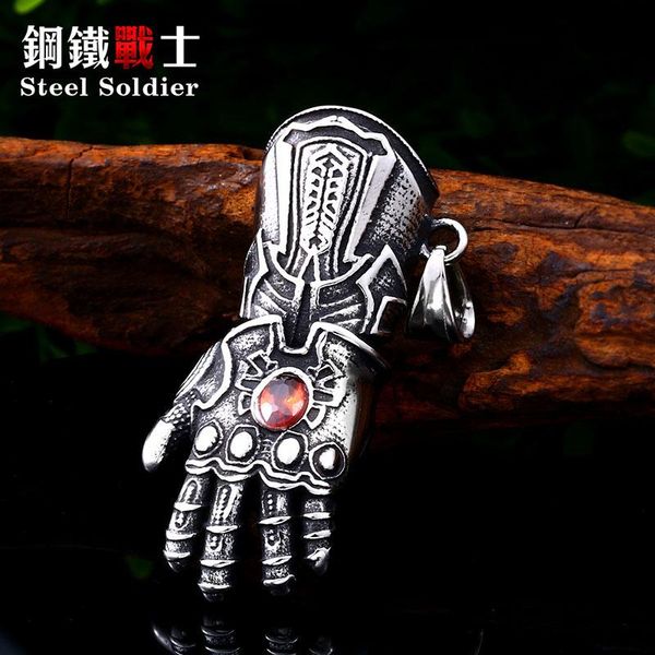 steel soldier power hand pendant necklace unique movie style chain cool popular for europe charm jewelry, Silver
steel soldier power hand pendant necklace unique movie style chain cool popular for europe charm jewelry, Silver