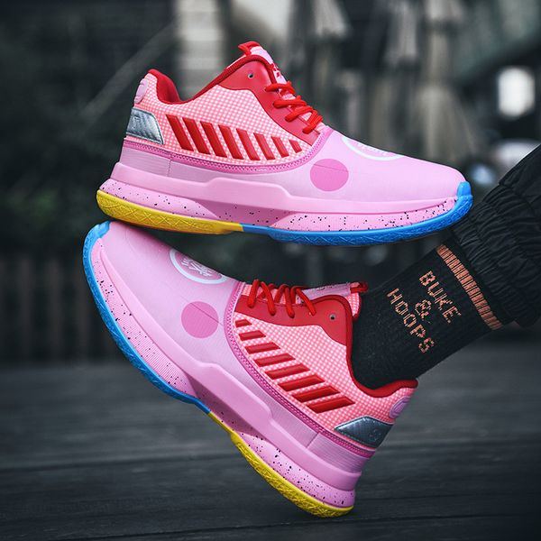 black friday 2020 chinese style basketball pink fashion antiskid high-end shoes, men's platform sports shoes
black friday 2020 chinese style basketball pink fashion antiskid high-end shoes, men's platform sports shoes