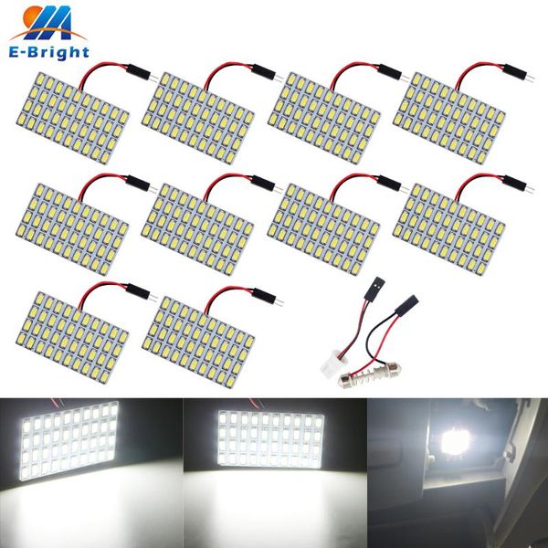 10pcs 12v 5730 40 smd festoon w5w t10 800lm led panel light reading dome bulb car reading lights white indicator with 2 adapters
10pcs 12v 5730 40 smd festoon w5w t10 800lm led panel light reading dome bulb car reading lights white indicator with 2 adapters