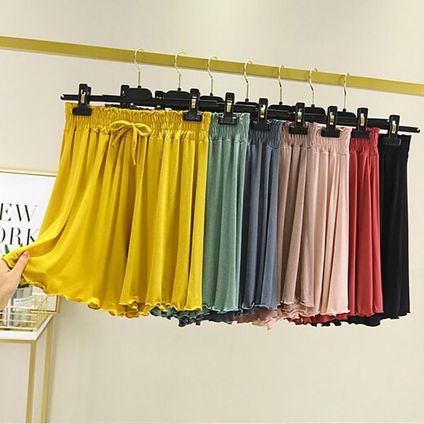 2020 summer big size women short high waist casual warm wide leg woman shorts pink women short slim ladies cortos shorts, White;black
2020 summer big size women short high waist casual warm wide leg woman shorts pink women short slim ladies cortos shorts, White;black