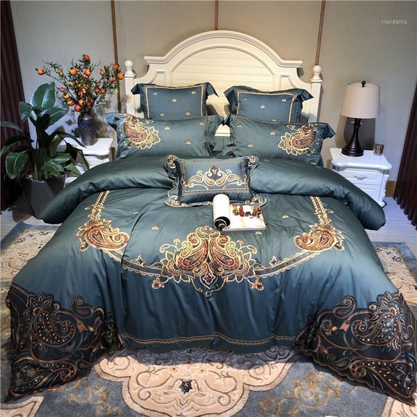42 100s egyptian cotton bedding sets size quilt cover bed sheet pillowcase bed cover set with embroidery linen1
42 100s egyptian cotton bedding sets size quilt cover bed sheet pillowcase bed cover set with embroidery linen1