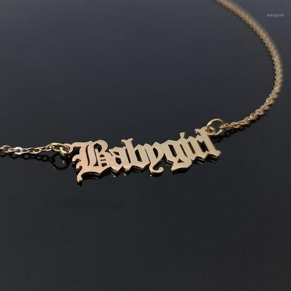 chains minimalism angel baby princess babygirl letter necklaces for women boho jewelry stainless steel nameplate pendants bff1, Silver
chains minimalism angel baby princess babygirl letter necklaces for women boho jewelry stainless steel nameplate pendants bff1, Silver