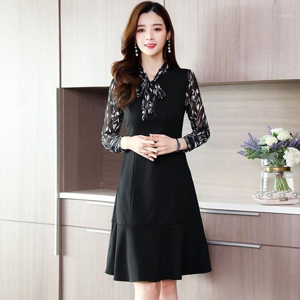 casual dresses 2021 vintage 3xl plus size floral chiffon dress spring autumn print patchwork women bodycon party black vestidos1, Black;gray
casual dresses 2021 vintage 3xl plus size floral chiffon dress spring autumn print patchwork women bodycon party black vestidos1, Black;gray