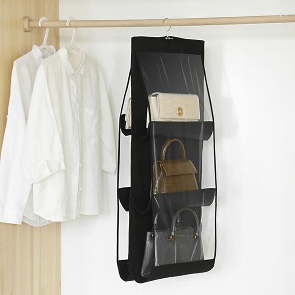 storage bags 6 pocket folding hanging handbag holder organizer rack hook hanger shelf closet hanger1
storage bags 6 pocket folding hanging handbag holder organizer rack hook hanger shelf closet hanger1