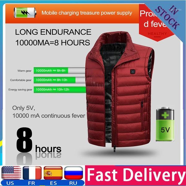 outdoor t-shirts men usb electric heating vest jacket clothing skiing winter warm heated pad body warmer hiking golf (without battery)1, Gray;blue
outdoor t-shirts men usb electric heating vest jacket clothing skiing winter warm heated pad body warmer hiking golf (without battery)1, Gray;blue