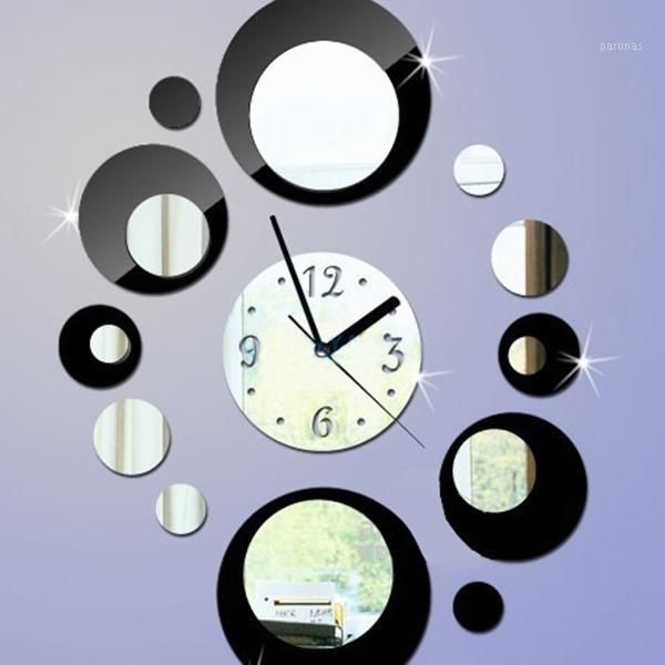 wall clocks mirror clock circles black silver diy movement home decor design modern bed effect1
wall clocks mirror clock circles black silver diy movement home decor design modern bed effect1
