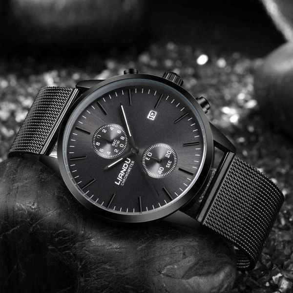 stainless casual men's calendar liandu steel timing ultra thin mesh band quartz watch vhsv, Slivery;brown
stainless casual men's calendar liandu steel timing ultra thin mesh band quartz watch vhsv, Slivery;brown