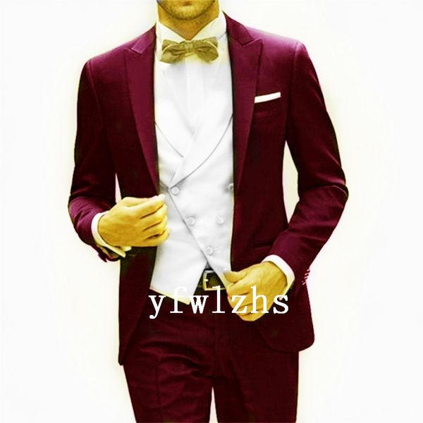 classic one button handsome groomsmen peak lapel groom tuxedos men suits wedding/prom man blazer ( jacket+pants+vest+tie) w585, Black;gray
classic one button handsome groomsmen peak lapel groom tuxedos men suits wedding/prom man blazer ( jacket+pants+vest+tie) w585, Black;gray