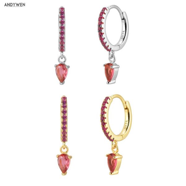 andywen 100% 925 sterling silver ovals rose red ovals zircon cz pave drop earring luxury women rock punk piercing jewelry
andywen 100% 925 sterling silver ovals rose red ovals zircon cz pave drop earring luxury women rock punk piercing jewelry