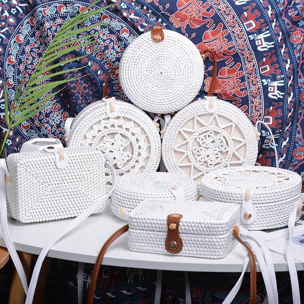 vintage handmade rattan woven shoulder bag bali mini small round bag boho straw beach summer new circle women crossbody
vintage handmade rattan woven shoulder bag bali mini small round bag boho straw beach summer new circle women crossbody