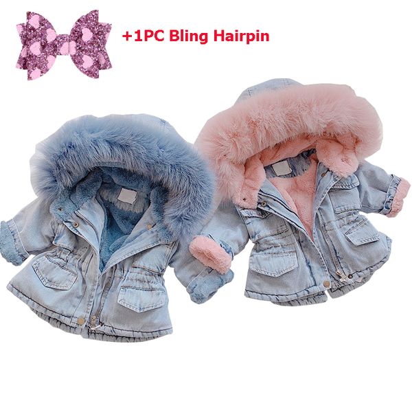 baby girls winter denim jacket thicken warm plus velvet windbreaker outerwear coat hooded children clothing kids parka 1-6 year c1021, Blue;gray
baby girls winter denim jacket thicken warm plus velvet windbreaker outerwear coat hooded children clothing kids parka 1-6 year c1021, Blue;gray