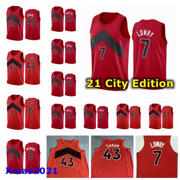 2021 mens pressing customized basketball jersey 7 lowry 22 mccaw 23 fvanvleet 8 flynn 43 siakam 9 ibaka 95 bembry 33 gasdl powell jersey, Black;red
2021 mens pressing customized basketball jersey 7 lowry 22 mccaw 23 fvanvleet 8 flynn 43 siakam 9 ibaka 95 bembry 33 gasdl powell jersey, Black;red