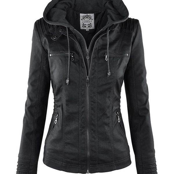 gothic faux leather jacket women hoodies winter autumn motorcycle jacket black outerwear faux leather pu basic jacket coat 201030
gothic faux leather jacket women hoodies winter autumn motorcycle jacket black outerwear faux leather pu basic jacket coat 201030