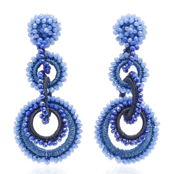 dongmu jewelry new bohemian fashion crystal earrings exaggerated long ears women's fashion accessories seven colors summer, Silver
dongmu jewelry new bohemian fashion crystal earrings exaggerated long ears women's fashion accessories seven colors summer, Silver