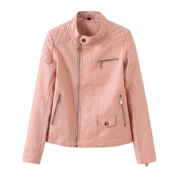 women's jackets 2021 autumn suit-dress leather clothing woman jacket self-cultivation small loose coat ma'am locomotive serve, Black;brown
women's jackets 2021 autumn suit-dress leather clothing woman jacket self-cultivation small loose coat ma'am locomotive serve, Black;brown