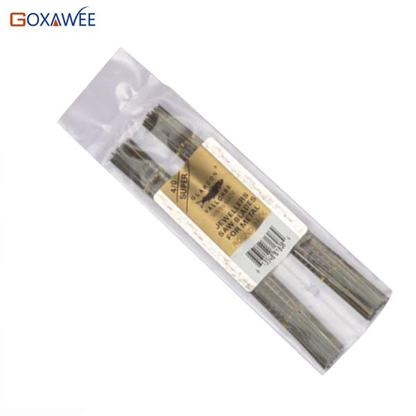 goxawee 144 pcs/pack jewelry making metal cutting sawing tools sawblades jewelry sawblades goldsmith tool 7/0, 8/0
goxawee 144 pcs/pack jewelry making metal cutting sawing tools sawblades jewelry sawblades goldsmith tool 7/0, 8/0