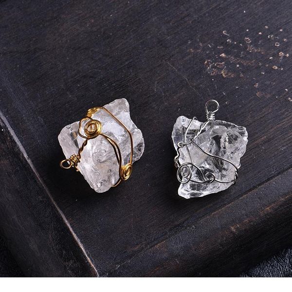 1pc natural white crystal pendant mineral jewelry healing necklace rock crystal men and women decoration necklace qylblr, Black
1pc natural white crystal pendant mineral jewelry healing necklace rock crystal men and women decoration necklace qylblr, Black