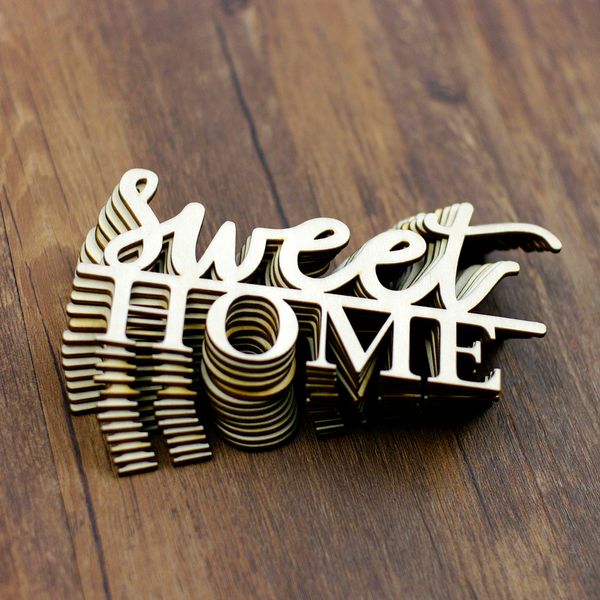 20pcs/lot nature wood "sweet home" diy scrapbooking crafts goods for children home decoration accessories
20pcs/lot nature wood "sweet home" diy scrapbooking crafts goods for children home decoration accessories