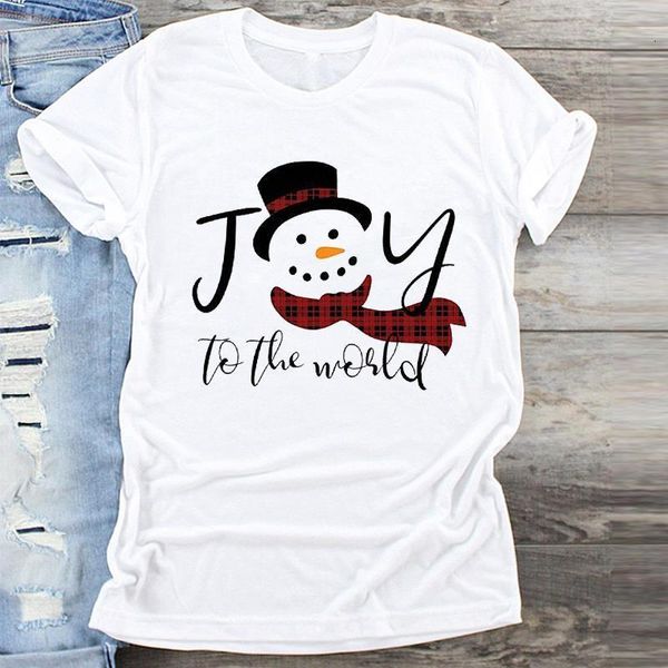 women plaid snowman cartoon winter time merry christmas print clothes graphic t shirt ladies female tshirts tee t-shirt, White
women plaid snowman cartoon winter time merry christmas print clothes graphic t shirt ladies female tshirts tee t-shirt, White