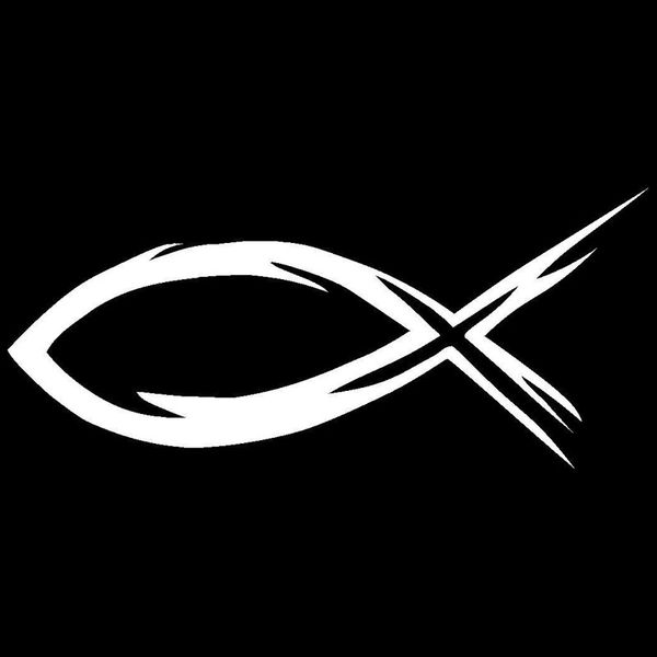 20.3*8.9cm grunge jesus fish vinyl decal car styling window decoration creative car stickers c6-1267
20.3*8.9cm grunge jesus fish vinyl decal car styling window decoration creative car stickers c6-1267