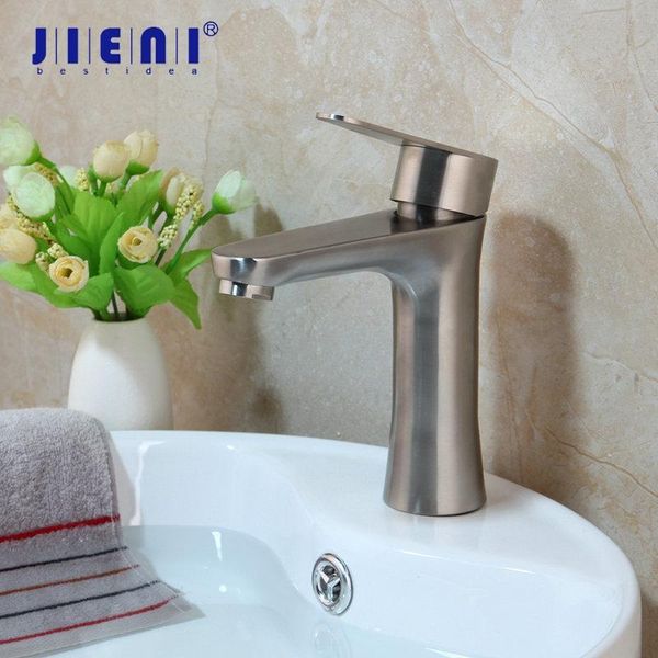 jieni brushed nickel basin mixer tap faucet bathroom stainless steel wash basin sink tap mixer faucet deck mounted
jieni brushed nickel basin mixer tap faucet bathroom stainless steel wash basin sink tap mixer faucet deck mounted