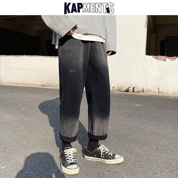 kapments oversized men gradient straight jeans pants 2020 mens streetwear harajuku baggy black jeans male korean denim joggers1, Blue
kapments oversized men gradient straight jeans pants 2020 mens streetwear harajuku baggy black jeans male korean denim joggers1, Blue