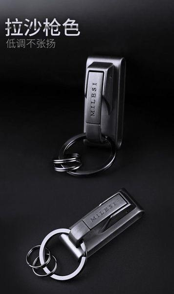 keychains milesi -2021 brand men keychain belt clip pull key chain rings for car holder novelty gift trinket, Silver
keychains milesi -2021 brand men keychain belt clip pull key chain rings for car holder novelty gift trinket, Silver