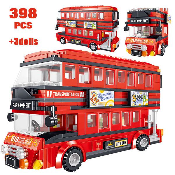 398pcs creator brt double deck bus building blocks technic red bus city school car bricks enlightenment toys for kids 1008 1020
398pcs creator brt double deck bus building blocks technic red bus city school car bricks enlightenment toys for kids 1008 1020