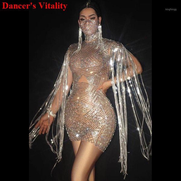 super sparkly rhinestone dress stretch gold glisten crystals costume evening tassel celebrate dress wear luxurious outfit1, Black;red
super sparkly rhinestone dress stretch gold glisten crystals costume evening tassel celebrate dress wear luxurious outfit1, Black;red