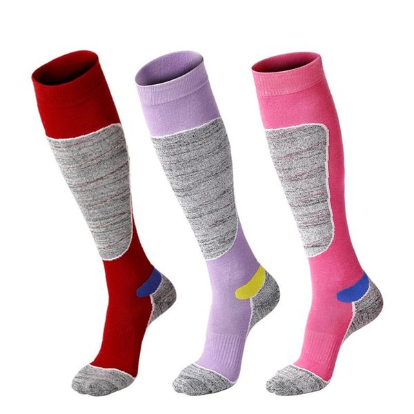 men women winter thermal ski socks thicken cotton leg warm socks outdoor snowboarding skiing hiking stocking, Black
men women winter thermal ski socks thicken cotton leg warm socks outdoor snowboarding skiing hiking stocking, Black