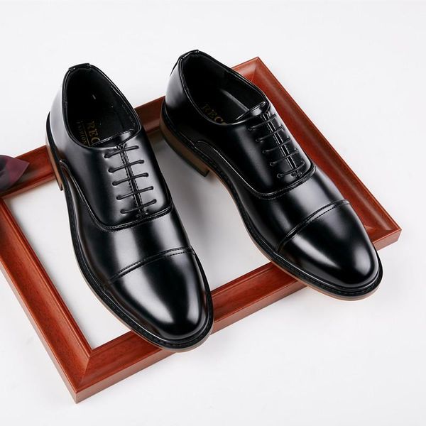 new designer brand vintage men shoes soft leather formal dress loafers business wedding oxfords mens dress shoes, Black
new designer brand vintage men shoes soft leather formal dress loafers business wedding oxfords mens dress shoes, Black