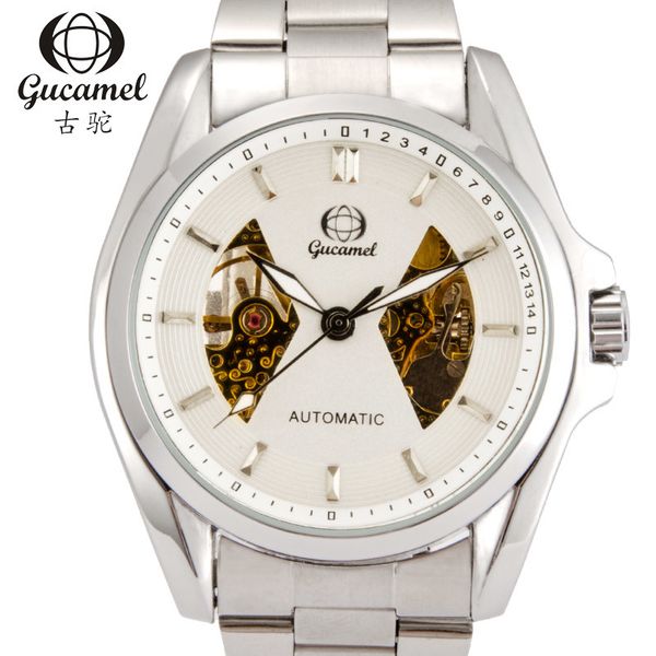 watch men sport men's/mens watches brand luxury automatic/mechanical/wristwatch mens reloj hombre, Slivery;brown
watch men sport men's/mens watches brand luxury automatic/mechanical/wristwatch mens reloj hombre, Slivery;brown