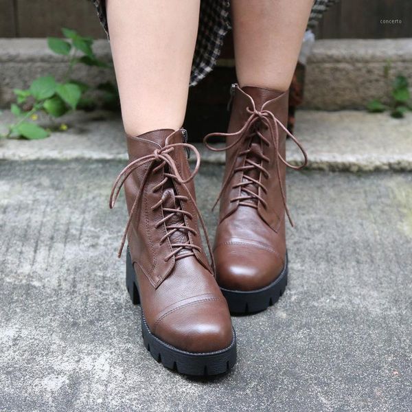 clearance autumn and winter genuine leather lace-up boots retro british style ankle boots handmade handsome women new 061-111, Black
clearance autumn and winter genuine leather lace-up boots retro british style ankle boots handmade handsome women new 061-111, Black