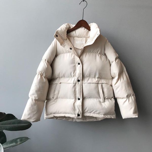 2020 winter fashion wide waist women's coat stand collar loose cotton field coat thick warm color women, Black
2020 winter fashion wide waist women's coat stand collar loose cotton field coat thick warm color women, Black