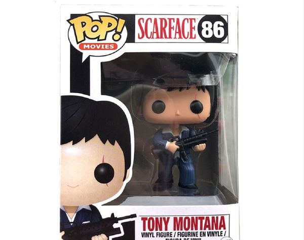 new funko pop scarface 86# tony montana pvc collection figure toys for birthday gifts
new funko pop scarface 86# tony montana pvc collection figure toys for birthday gifts