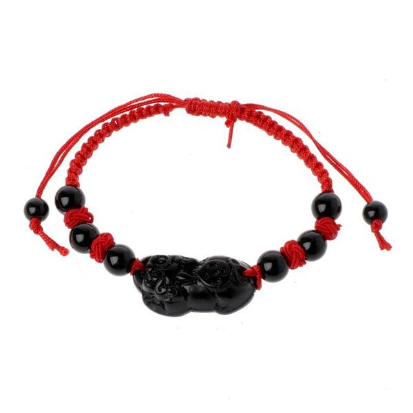 charm bracelets obsidian stone pi xiu kabbalah red string bracelet attract wealth good luck, Golden;silver
charm bracelets obsidian stone pi xiu kabbalah red string bracelet attract wealth good luck, Golden;silver