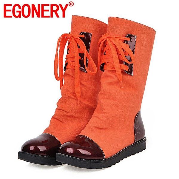 egonery cute western boots purple blue orange red rose red mid-calf boots fashion winter cool plus size women's flats shoes, Black
egonery cute western boots purple blue orange red rose red mid-calf boots fashion winter cool plus size women's flats shoes, Black