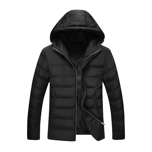 men's down & parkas men winter parka casual slim coat hooded jacket fashion style outdoor thick warm windproof outerwear zipper, Black
men's down & parkas men winter parka casual slim coat hooded jacket fashion style outdoor thick warm windproof outerwear zipper, Black