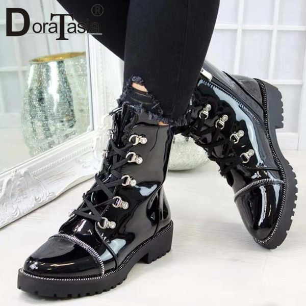 boots doratasia big size 35-43 brand design ladies chunky heels ankle fashion zip platform women party office shoes woman1, Black
boots doratasia big size 35-43 brand design ladies chunky heels ankle fashion zip platform women party office shoes woman1, Black