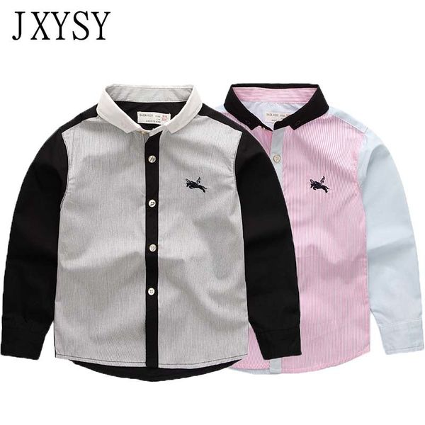 kids boys shirts 2019 spring/autumn children fashion casual stripe shirt for boys long sleeve 2-9 years baby boys clothes y200704, White;black
kids boys shirts 2019 spring/autumn children fashion casual stripe shirt for boys long sleeve 2-9 years baby boys clothes y200704, White;black