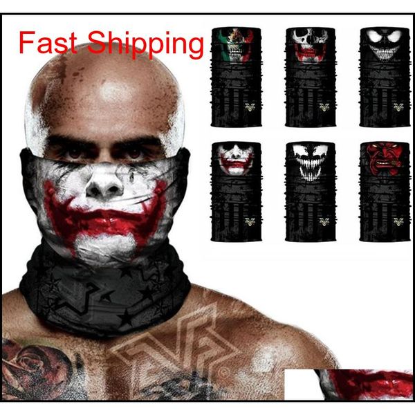 venom skull joker face scarf bandana ciclismo uv protection running cycling masks skiing camping neck warmer neck tube headbands l0sgg, Black
venom skull joker face scarf bandana ciclismo uv protection running cycling masks skiing camping neck warmer neck tube headbands l0sgg, Black