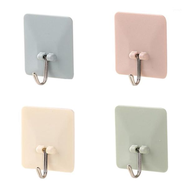 4pcs plastic strong wall hooks hanger for bathroom kitchen glue sticky magic door hook coat hook door versatility hanger shelf1
4pcs plastic strong wall hooks hanger for bathroom kitchen glue sticky magic door hook coat hook door versatility hanger shelf1